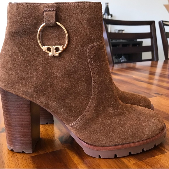 sofia lug sole bootie tory burch